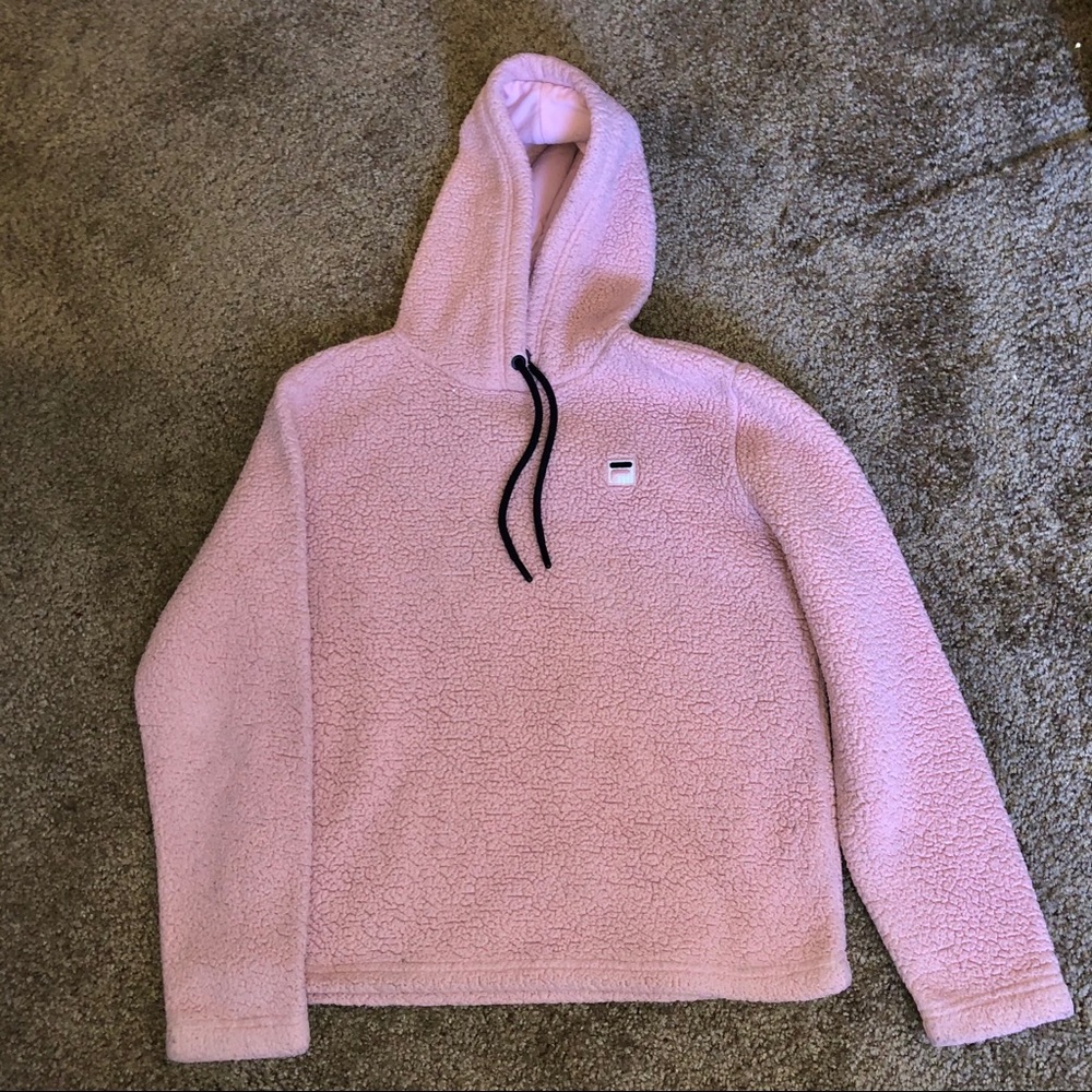 Fila teddy hoodie